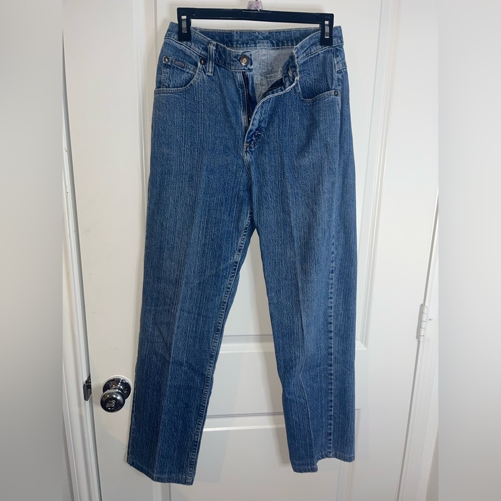 Riders by Lee Vintage Inspired Texture Finish Basic Comfort StraightLeg Jeans 6M